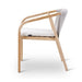 Boras Teak Garden Furniture with Bodo Table: Dining armchair with cushions