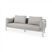 Liv Aluminium Garden Furniture: 2.5-seater sofa with cushions