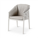 Liv Aluminium Garden Furniture: Dining armchair with cushions