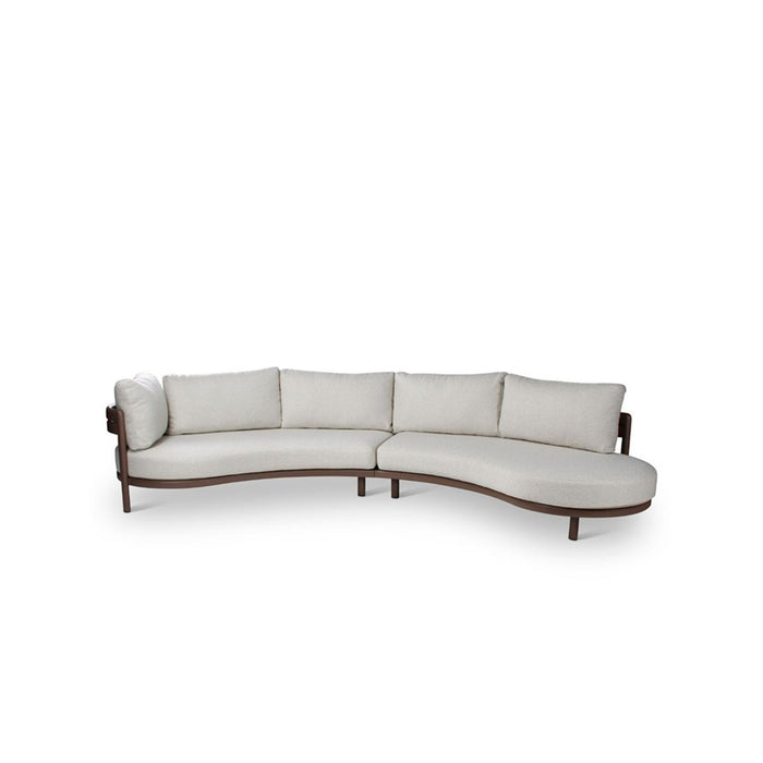 Cobana Aluminium Garden Furniture: Corner lounge set with cushions