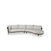 Cobana Aluminium Garden Furniture: Corner lounge set with cushions
