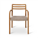Felice Teak Tables and Maison Chairs: Maison armchair