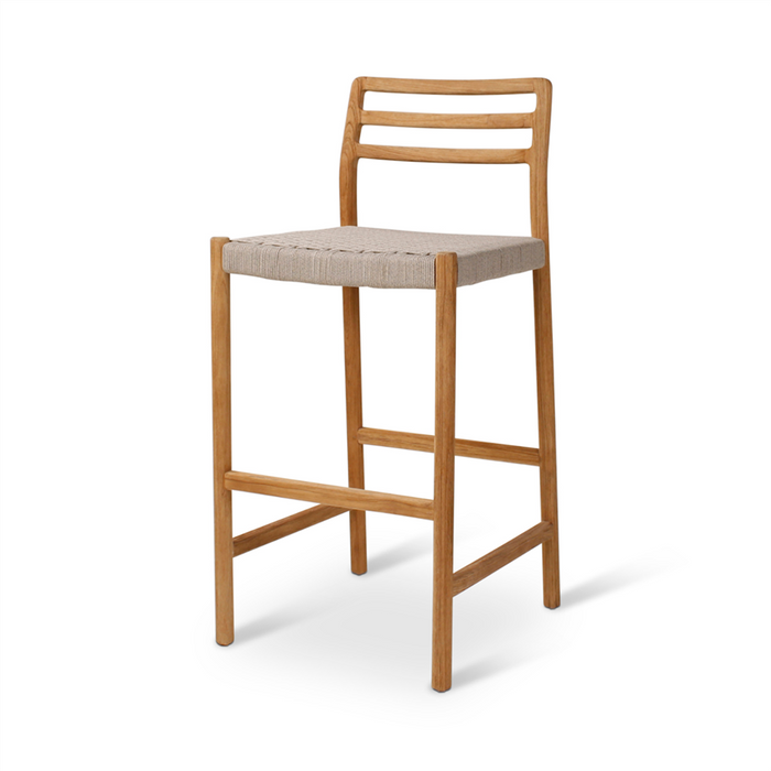 Felice Teak Tables and Maison Chairs: Maison bar chair