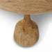 Felice Teak Tables and Maison Chairs: Round table d80 cm