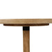 Felice Teak Tables and Maison Chairs: Round bar table d80 cm