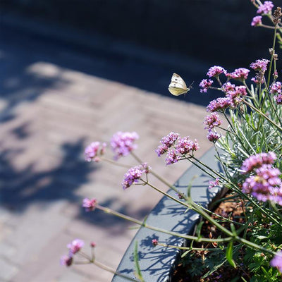 Round Fibreglass Planter