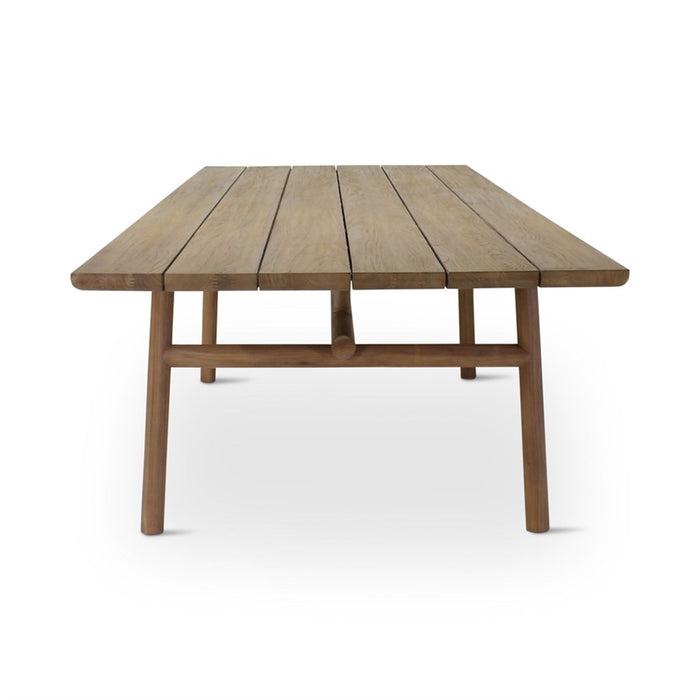 Kuro Teak Garden Furniture: Dining table 300 x 110 cm