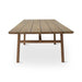 Kuro Teak Garden Furniture: Dining table 300 x 110 cm