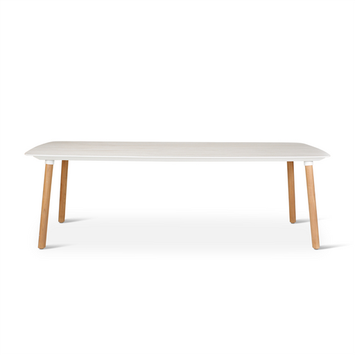 Romeo Teak and Travertine Garden Furniture: Dining table 240 x 100 cm