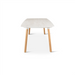 Romeo Teak and Travertine Garden Furniture: Dining table 240 x 100 cm