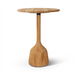 Felice Teak Tables and Maison Chairs: Round bar table d80 cm