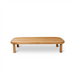 Lenka Brushed Teak Modular Lounge: Coffee table 150 x 80 cm
